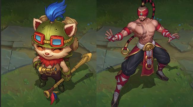 LMHT: Lee Sin và Teemo sắp được nâng cấp hình ảnh toàn diện