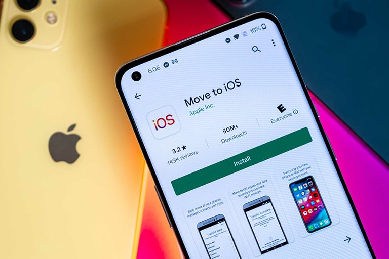 Hướng dẫn chuyển dữ liệu từ Android sang iOS