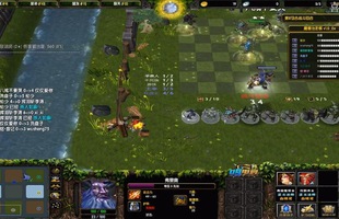 Sau DOTA, LMHT, đến lượt Warcraft III cũng lộ diện custom map Auto Chess