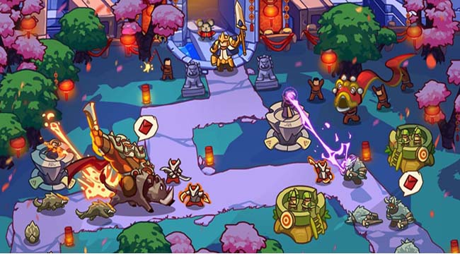 Empire Defender TD: game thủ thành tươi sáng thích hợp để giải trí