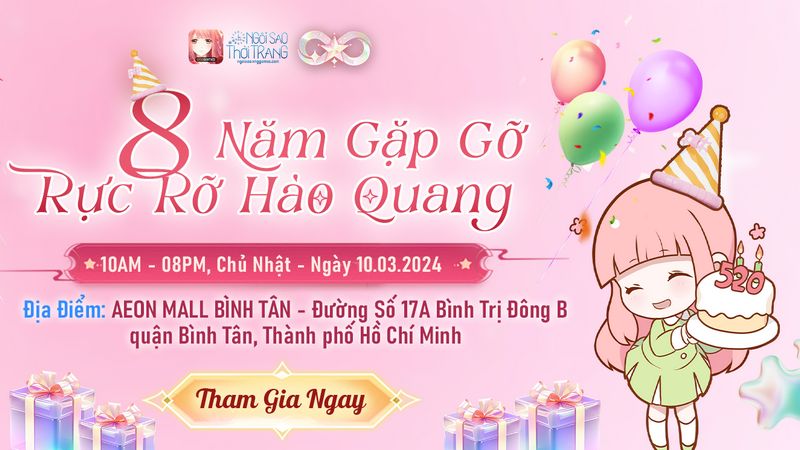 Ngôi Sao Thời Trang VNG tổ chức offline tại trung tâm thương mại lớn nhất nhì TP.HCM