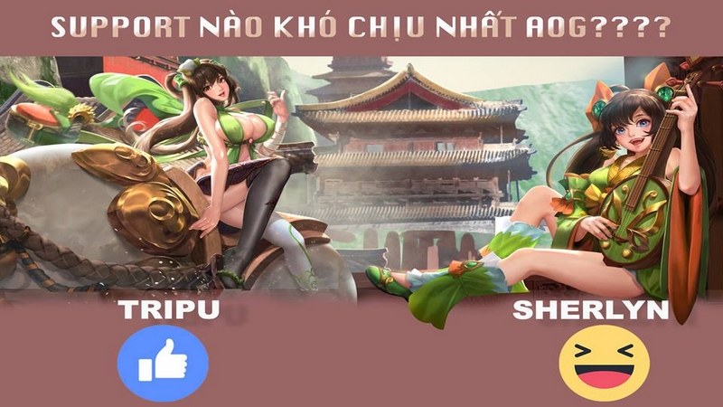 Tranh cãi kịch liệt, rốt cuộc Tripu hay Sherlyn mới là best Support của AOG?