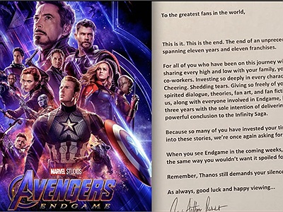 Đạo diễn Avengers: Endgame viết tâm thư mong fan không spoil tình tiết phim