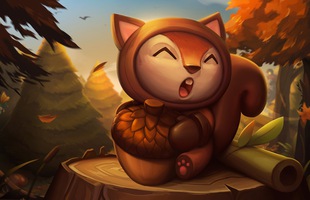 LMHT: Xuất hiện trang phục Teemo Sóc Con - dễ thương chất ngất, quả nấm cũng biến thành hạt dẻ to đùng