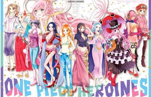 One Piece chuẩn bị ra mắt tiểu thuyết Heroines tập trung vào các nhân vật nữ, cơ hội của anh em đến rồi!