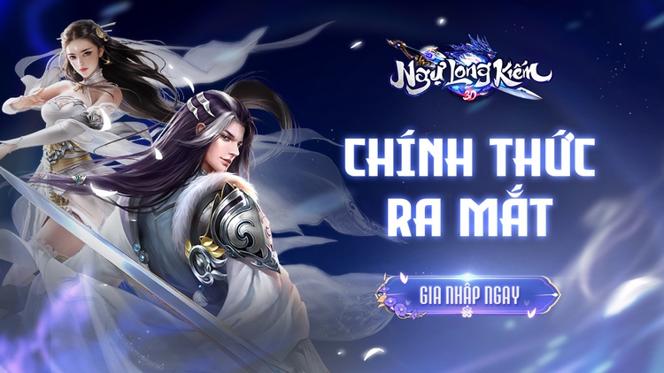 Ngự Long Kiếm 3D chính thức ra mắt game thủ, tặng bộ giftcode cực hấp dẫn