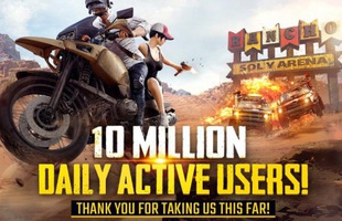 Không tính Trung Quốc, PUBG Mobile đã chạm mốc kỉ lục 10 triệu người chơi mỗi ngày