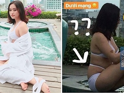 Ảnh selfie và ảnh “được” tag của hot girl Việt: Khác nhau một trời một vực