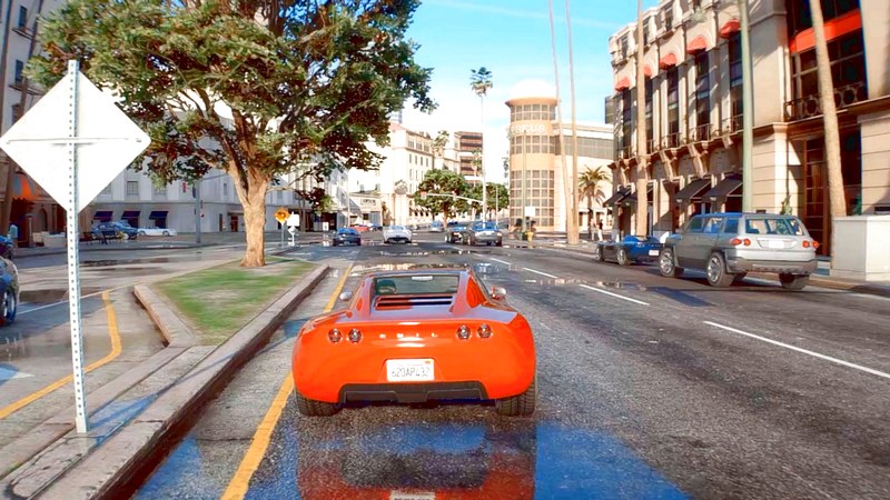 GTA 5 - Choáng ngợp với Mod đồ họa khủng đẹp như đời thật