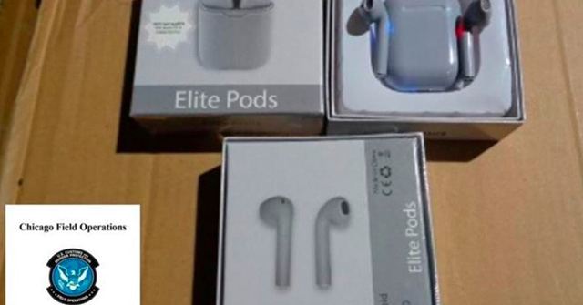 36.000 AirPods nhái từ Trung Quốc trị giá hơn 7 triệu USD bị thu giữ