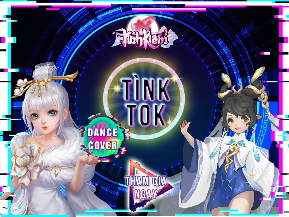 Game kiếm hiệp lấn sân vũ đạo - âm nhạc, làm 'cả làng' shock với cuộc thi 'Dance Cover Tinktok' đỉnh cao?!