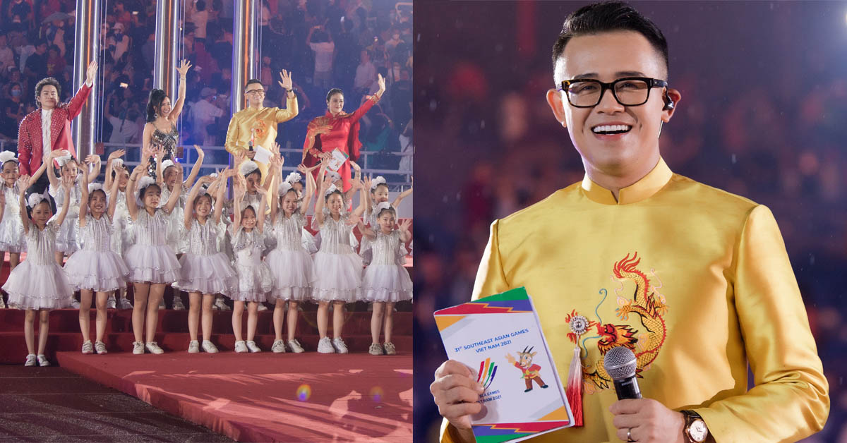 Nam MC “gây bão” SEA Games 31 với màn dẫn chào bằng tiếng bản địa của 11 quốc gia