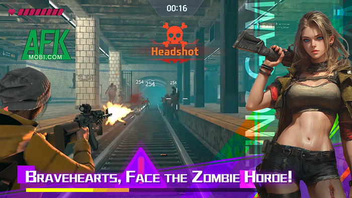 Zombie Siege: Survival thử thách người chơi sinh tồn trong thành phố đầy zombie