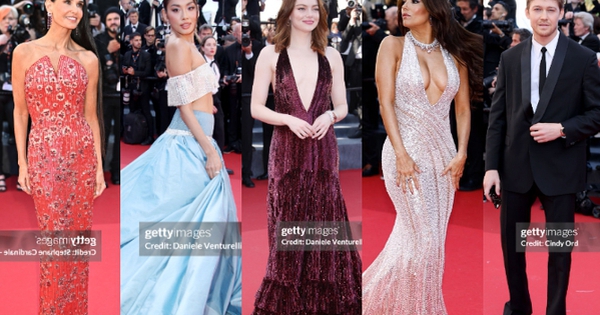 Thảm đỏ Cannes ngày 4: Thảo Nhi Lê hóa Cinderella, Emma Stone - Eva Longoria gợi cảm hết nấc