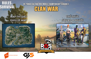 Đón xem ROS Mobile Clan War bảng A & B đầy kịch tính 19h ngày 19/6