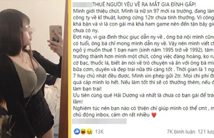 Đam mê game nên không có người yêu, gái xinh vội lên mạng tìm thuê 