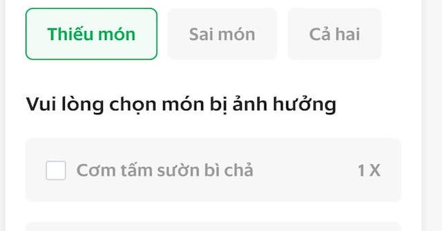 Cách lấy lại tiền khi shipper công nghệ GrabFood giao sai, thiếu đồ ăn