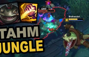 Phát hiện ngoài sức tưởng tượng của game thủ - 'Thần bóp' Tahm Kench là kẻ đi rừng nhanh nhất game