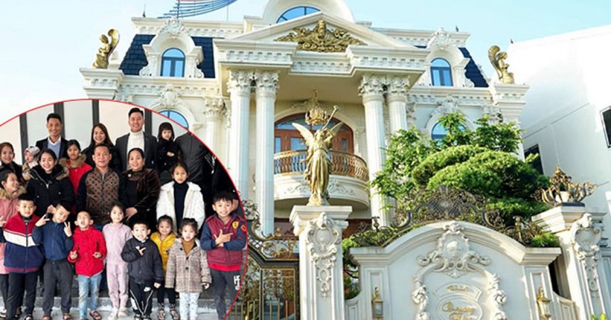 Cặp vợ chồng ở Nghệ An sinh 16 người con, nhà toàn biệt thự, tiết lộ bí quyết càng đẻ càng giàu