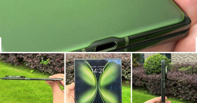 Vivo X Fold 5 lộ ảnh thực tế với thiết kế mỏng hơn cổng USB-C