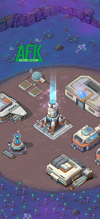 Gầy dựng tiền đồn trên một hành tinh xa lạ tại game Nova Outpost: Idle Frontier