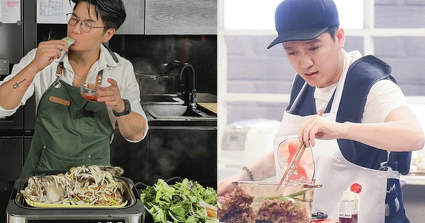 Hai "ông chồng quốc dân" của showbiz Việt: Trường Giang và Huy Trần chăm chỉ vào bếp, chăm cho vợ từng bữa ăn