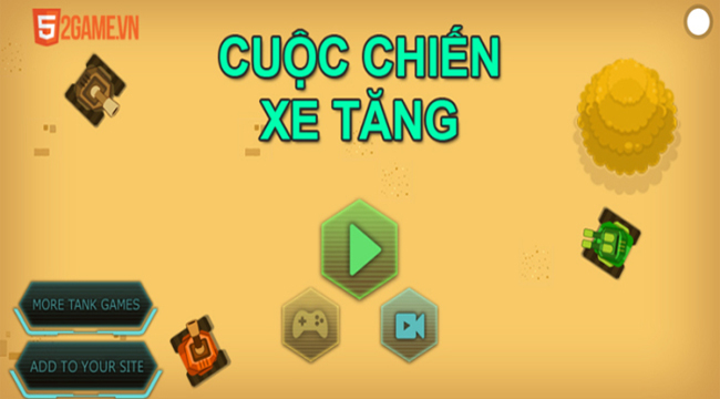 Cuộc Chiến Xe Tăng H5 – bắn tăng đa nền tảng lấy cảm hứng từ máy game bấm nút