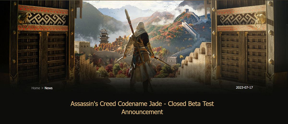 Assassin’s Creed Codename Jade thông báo thời gian Closed Beta