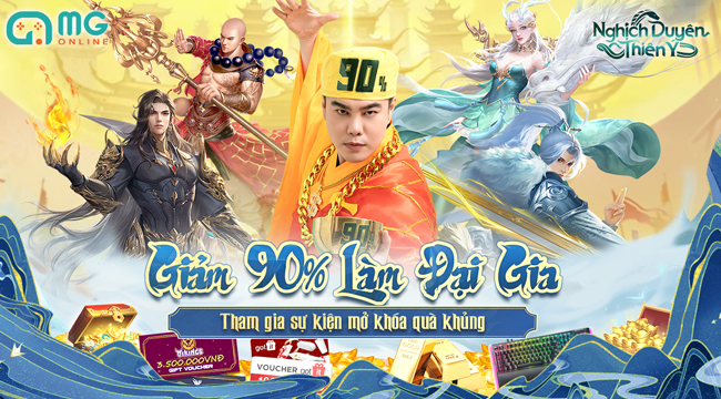 Nghịch Duyên Thiên Ý – siêu phẩm MMO Sale 90% Trọn Đời ra mắt Hè 2024 - MOBILE