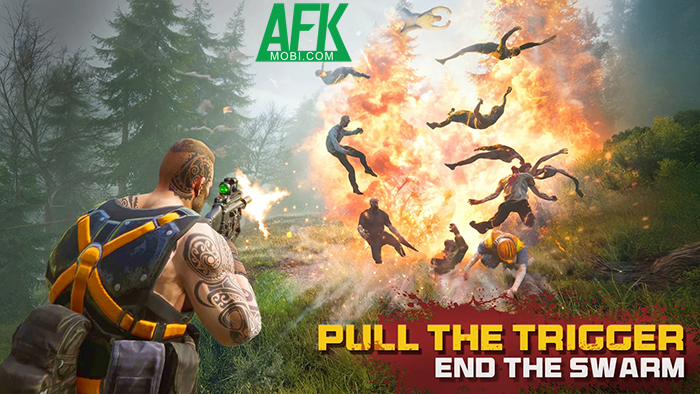 Sinh tồn trước xác sống bằng khả năng thiện xạ trong game Dead Force: Zombie Strike Ops