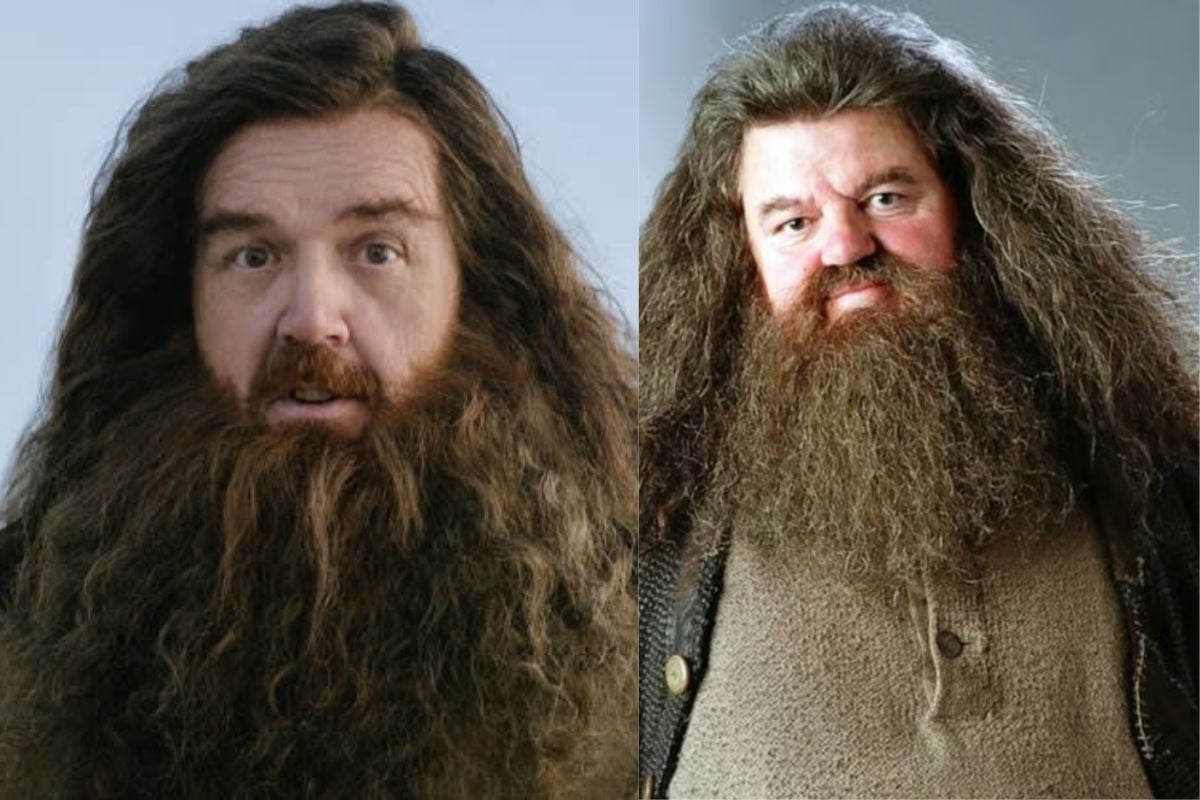 Fan Harry Potter "Chia Phe" Trước Tạo Hình Mới Của Hagrid Do Nick Frost Thủ Vai