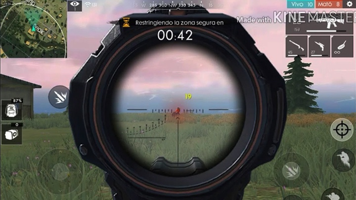 Top các súng dùng để bắn headshot trong Free Fire