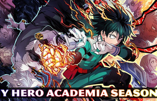 Siêu phẩm anime My Hero Academia season 5 tung poster hé lộ dàn nhân vật phản diện 