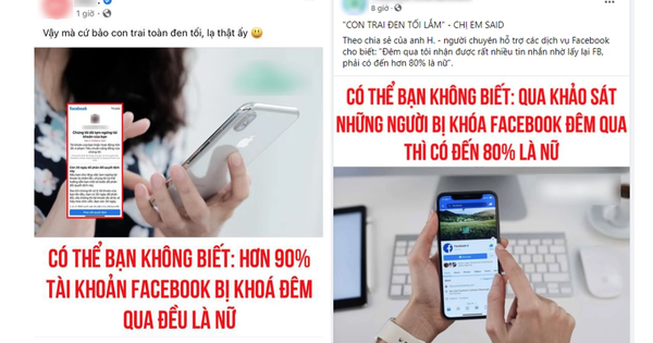 Xôn xao thông tin có đến 90% tài khoản Facebook bị khóa là của phụ nữ, thực hư thế nào?