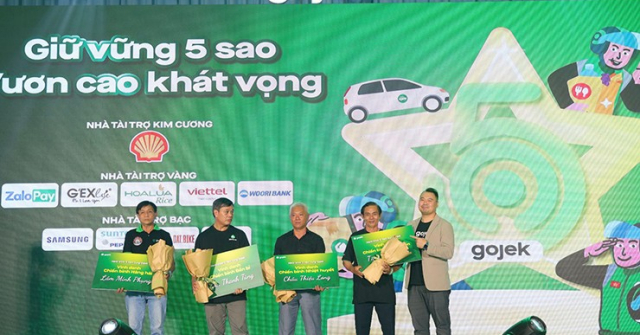 Gojek Việt Nam vinh danh đối tác tài xế nhân dịp sinh nhật 5 tuổi