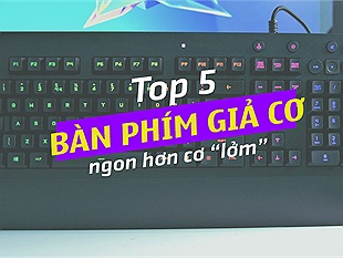 Top 4 bàn phím giả cơ cực ngon mà giá lại rẻ dành cho game thủ