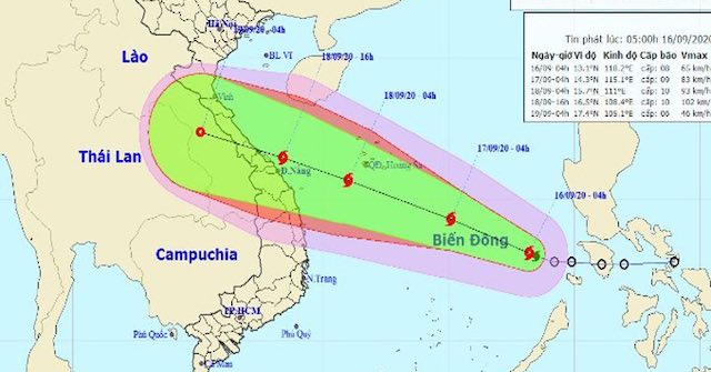 Bộ TT&TT phát công điện hỏa tốc về việc chủ động ứng phó với bão số 5