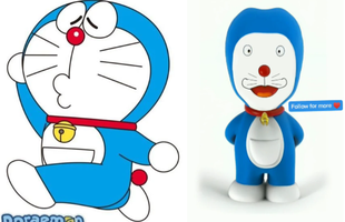 Giật mình khi thấy Doraemon biến thành 