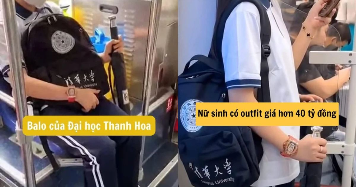 Nữ sinh gây choáng với outfit đi học trị giá 40 tỷ, có một thứ bao nhiêu tiền cũng không mua được