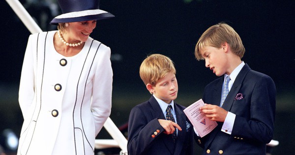 Chuyện ít biết về mối quan hệ giữa anh em William và Harry trước khi Vương phi Diana qua đời