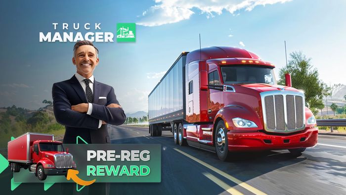 Truck Manager tựa game mô phỏng quản lý xe tải đang mở đăng ký trước