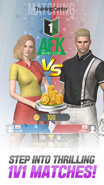 Golf Star 2 mời người chơi trở thành một vận động viên đánh gôn siêu sao