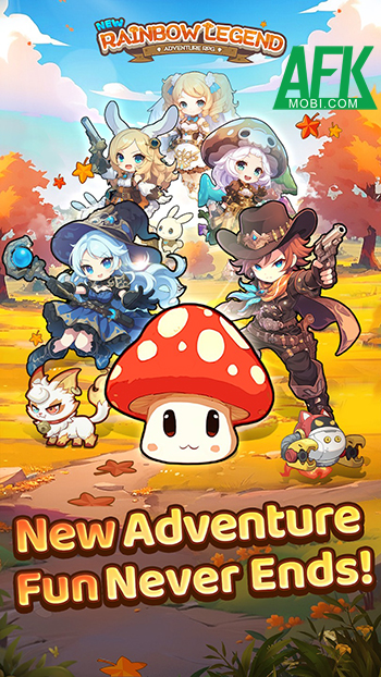 New Rainbow Legend game nhập vai được lấy cảm hứng từ MapleStory cổ điển