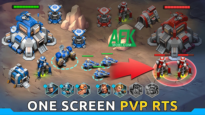 Star Troopers: PvP Duels RTS game chiến lược thời gian thực lấy cảm hứng từ IP Warhammer