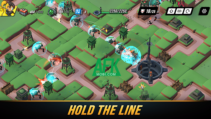 Tự mình làm chủ bản đồ chiến trường trong game phòng thủ Tower Dominion Mobile