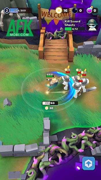 White Souls mời game thủ nhập vai trở thành một thợ săn linh hồn bóng tối