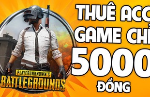 Shop cho thuê acc PUBG bị bóc phốt ăn chặn 10.000đ của khách, bị cộng đồng report mất cả fanpage