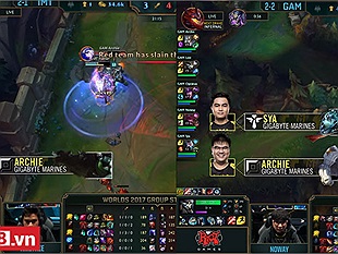 LMHT: GAM có mặt 2 trong 5 pha xử lý xuất sắc nhất The Penta của Riot Games