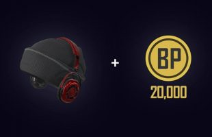 Bluehole tặng mũ Black Beanie with Headphones và 20.000 BP cho game thủ PUBG