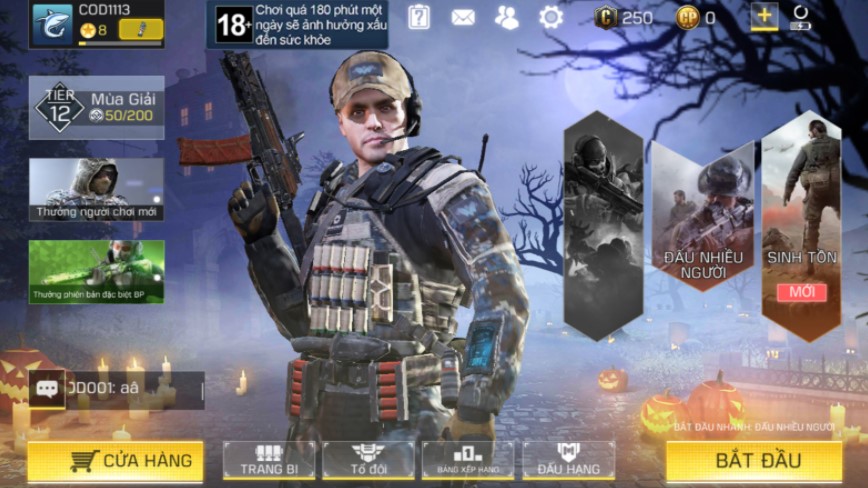 Khám phá 5 skins đẹp nhất trong Call of Duty Mobile